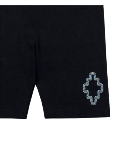 Black cotton girl's cyclist MARCELO BURLON | GTA0966NERO
